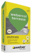 WEBERCOL TERRASSE BEIGE 25KG BEIGE BEIGE